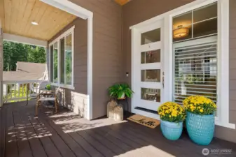 Built in 2016 by RM homes, each space is casually elegant and delightful.  The covered front and rear trex decks allow you to enjoy the outdoors no matter the season, rain or shine.