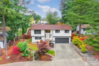 Beautiful modern curb appeal.