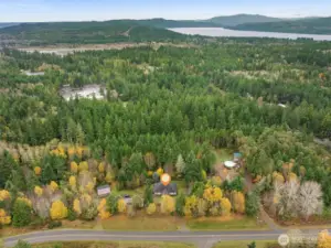 Tranquil surroundings offering privacy and calm