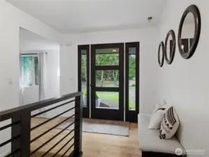 Another view of entry way.