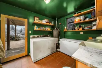 Large Laundry, Storage + Utility Room