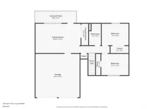 Lower Level Floor Plan