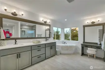 Picture of previously built home in the community. For illustrational purposes only. Actual plans and specs will vary. Some features shown may be upgrades.