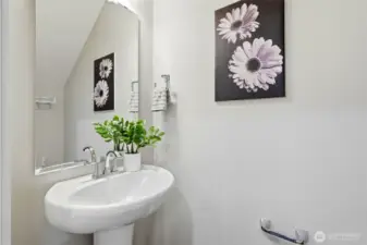 1/2 bath on main floor