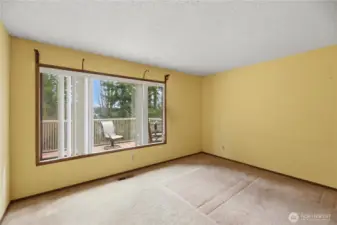 Primary suite on main floor