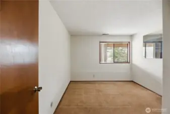 Lower level bedroom