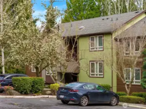 Parking close to the building.