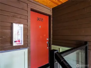 You have your own outside entrance.