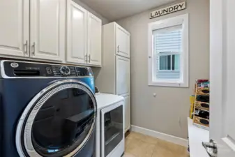Main level Laundry Room Washer and Dryer included