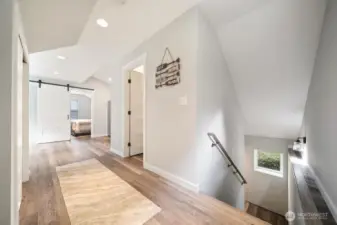 ADU stair access from garage