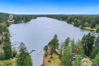 proximity to the boat launch park