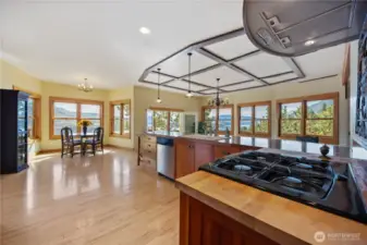 Kitchen with dining nook