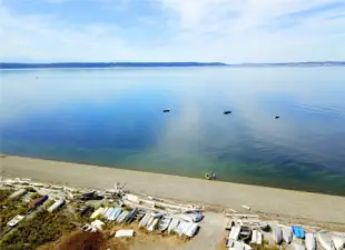 Your Private Shoreline extends North and South for Year-Round Enjoyment~