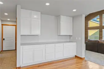 ample storage throughout home