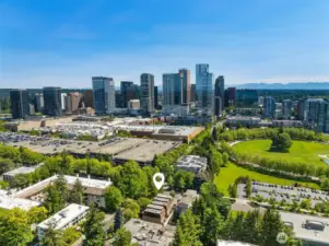 Located across the street to Bellevue DT Park and Bellevue Square!