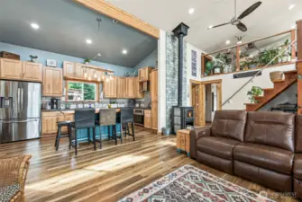 Stay connected in a Great Room Space