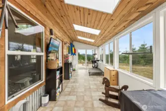 Sunroom makes a great flex space