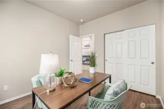 Main level 4th bedroom or home office.