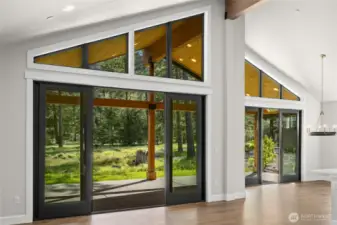 This homesite has plenty of privacy, and backs to Domerie Park.