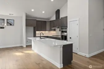 Walk in pantry and under counter lighting.