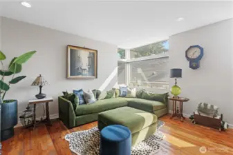 Incredible light throughout from the triple pane, south facing windows!