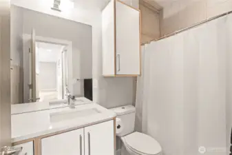 3/4 bath and...