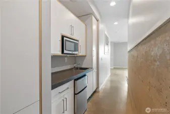Kitchenette downstairs!