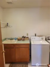 Laundry Room with Deep Sink - Main Level