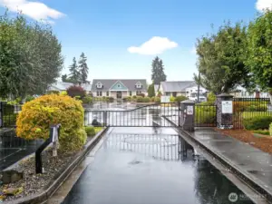 Gated community with club house and RV parking for a monthly fee.