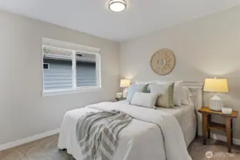 Bedroom #3. Do Bedrooms have built-in closet systems.