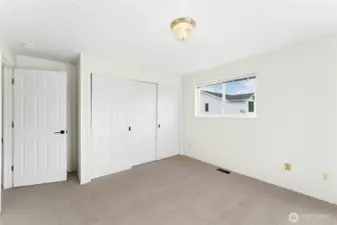 Another view of the second bedroom or flex space