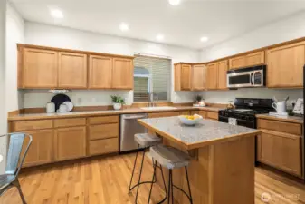 Gather together and enjoy the kitchen activities