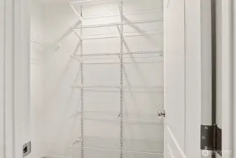 Each bedroom has a walk-in closet