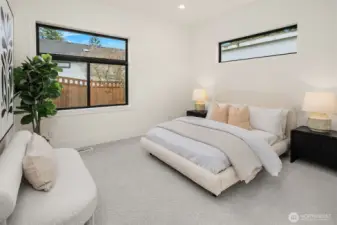 Spacious main floor en-suite with patio