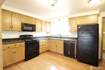Open Concept Kitchen w/ Granite Countertops