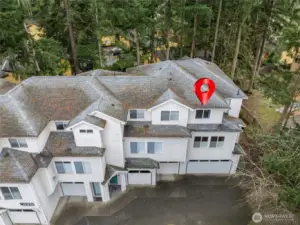 Highly sought-after end units with added privacy.