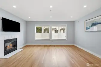 Open-concept living room