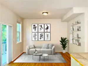 Secondary Living Room Space