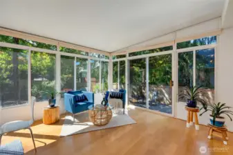 Indoor outdoor living in all seasons