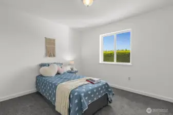 Upstairs bed #3.