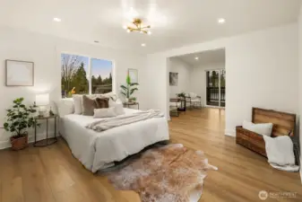Owners suite bedroom