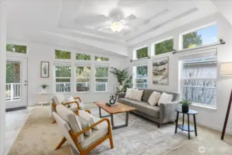 Light bright living space.