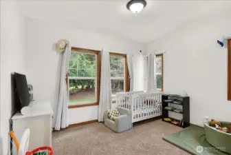 Unit A - 2nd bedroom on the north side of the home.