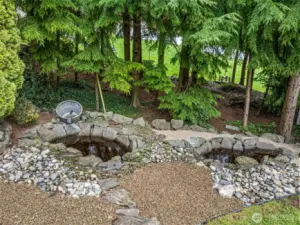 Landscape water features