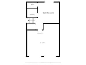 Lower area and garage