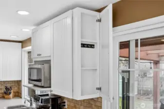 Hidden side command center