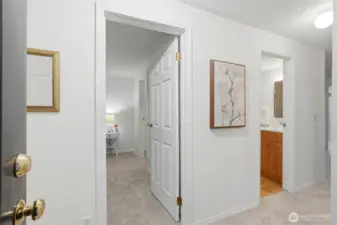 Bright and welcoming entryway offers a seamless transition into the heart of the home.