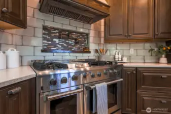 Large Gas range