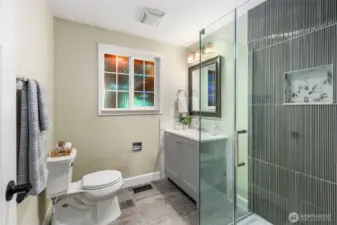 Bathroom # 3 - Updated with fully tiled shower