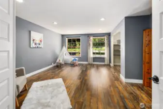 Spacious den is full of potential
